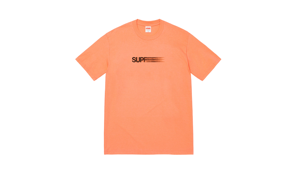 Supreme Motion Logo Tee Peach-