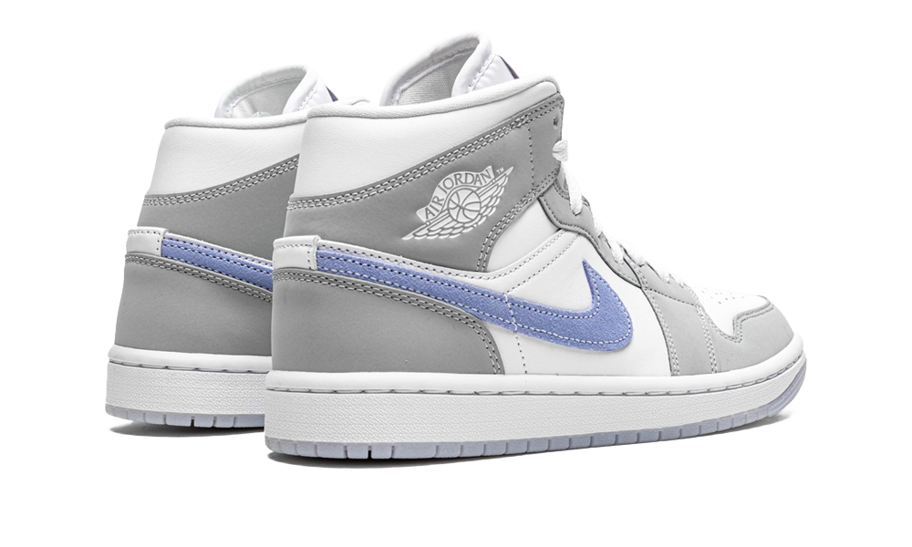 AIR JORDAN 1 MID WOLF GRAY ALUMINUM