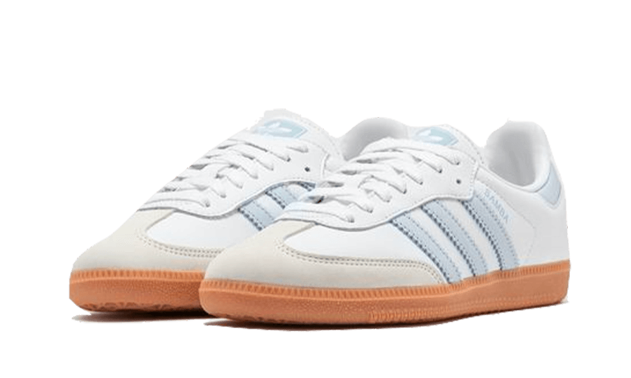 ADIDAS SAMBA OG WHITE HALO BLUE GUM (IE0877) - Rdrop