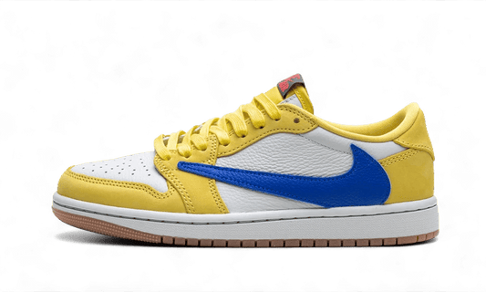 AIR JORDAN 1 RETRO LOW OG SP TRAVIS SCOTT CANARY YELLOW (DZ4137 - 700) - Rdrop