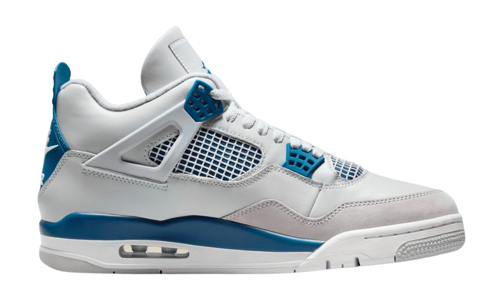 AIR JORDAN 4 RETRO MILITARY BLUE (HF4281-141) - Rdrop