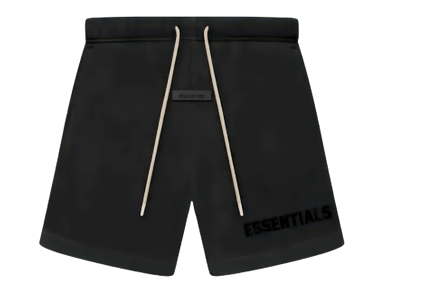 FEAR OF GOD ESSENTIALS CREAM DRAWSTRING SWEATSHORT JET BLACK () - Rdrop