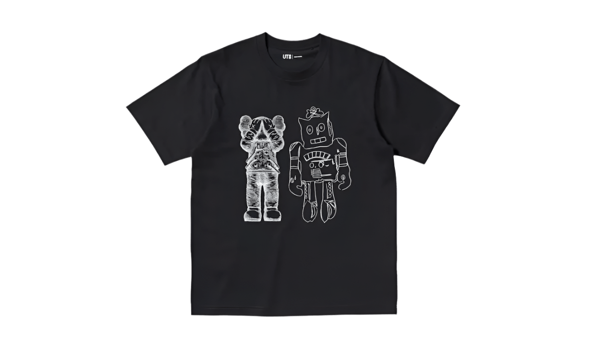 KAWS + WARHOL UT GRAPHIC T - SHIRT BLACK () - Rdrop