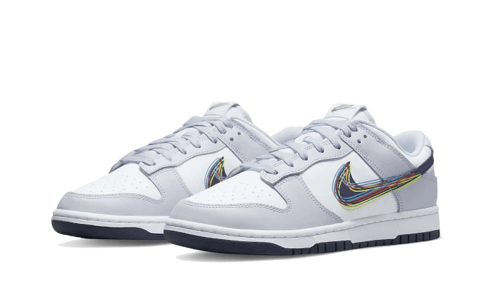 NIKE DUNK LOW 3D SWOOSH (DV6482 - 100) - Rdrop