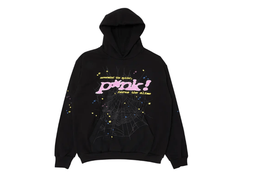 SP5DER P*NK HOODIE BLACK () - Rdrop