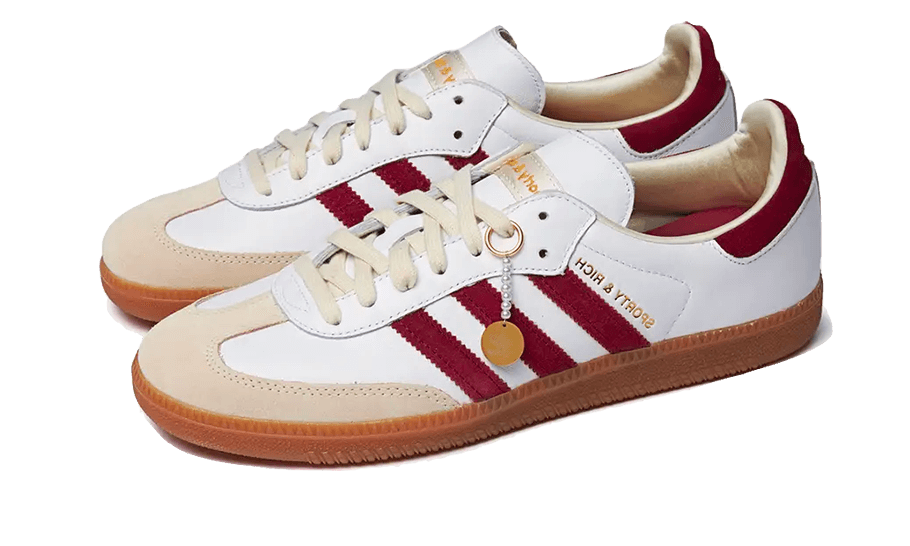 ADIDAS SAMBA OG SPORTY & RICH WHITE CORE BURGUNDY (IF5660) - Rdrop