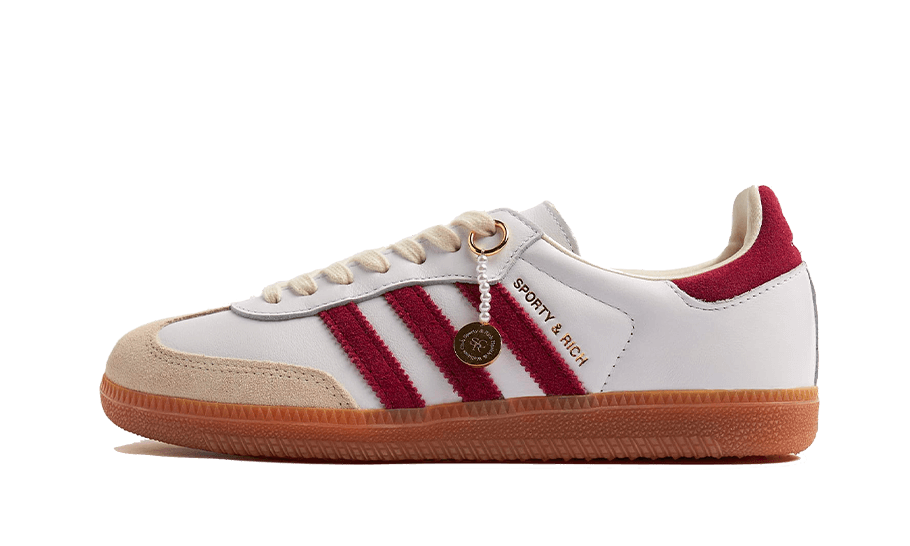 ADIDAS SAMBA OG SPORTY & RICH WHITE CORE BURGUNDY (IF5660) - Rdrop