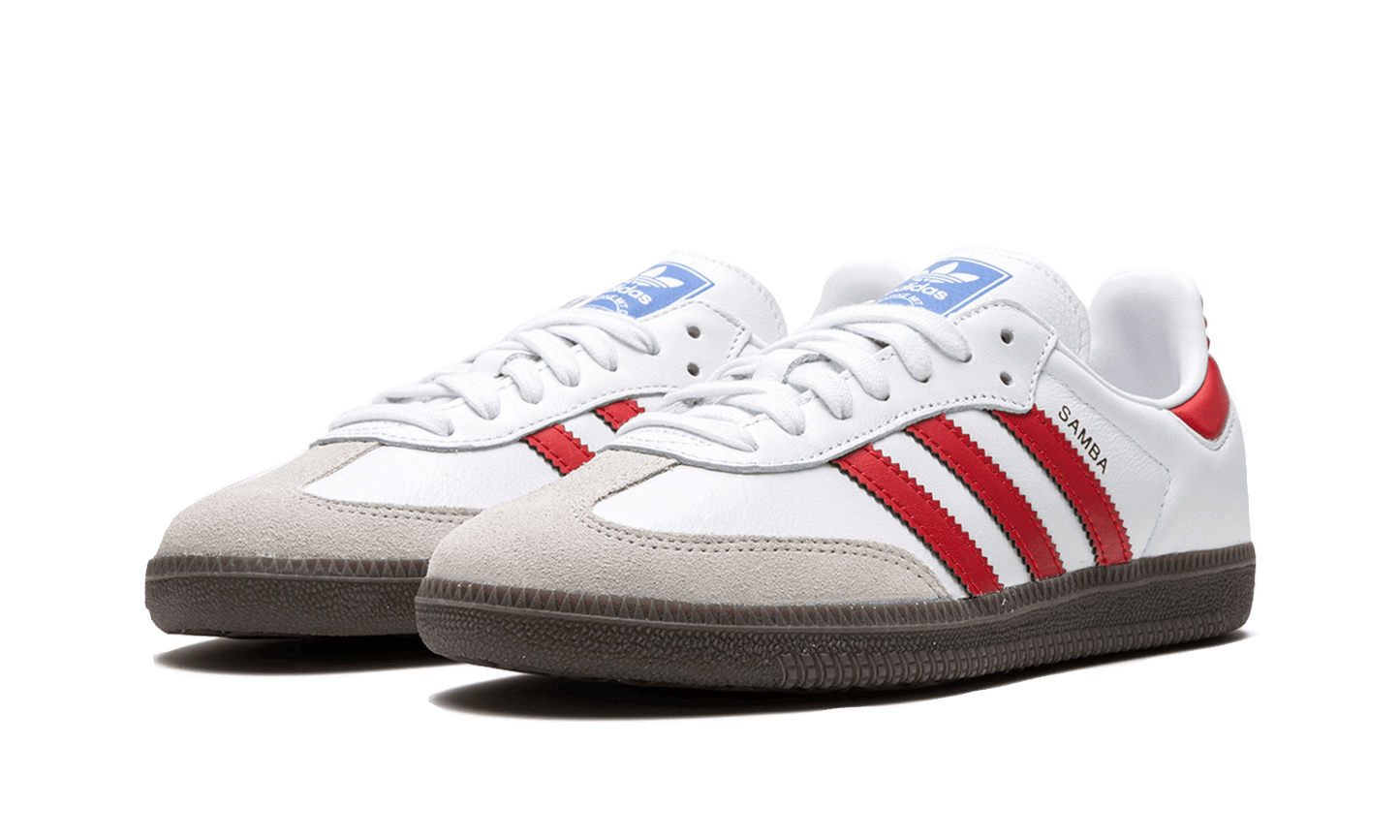 ADIDAS SAMBA OG WHITE RED (IG1025) - Rdrop