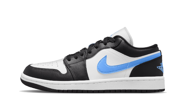 AIR JORDAN 1 LOW BLACK UNIVERSITY BLUE (DC0774-041) - Rdrop