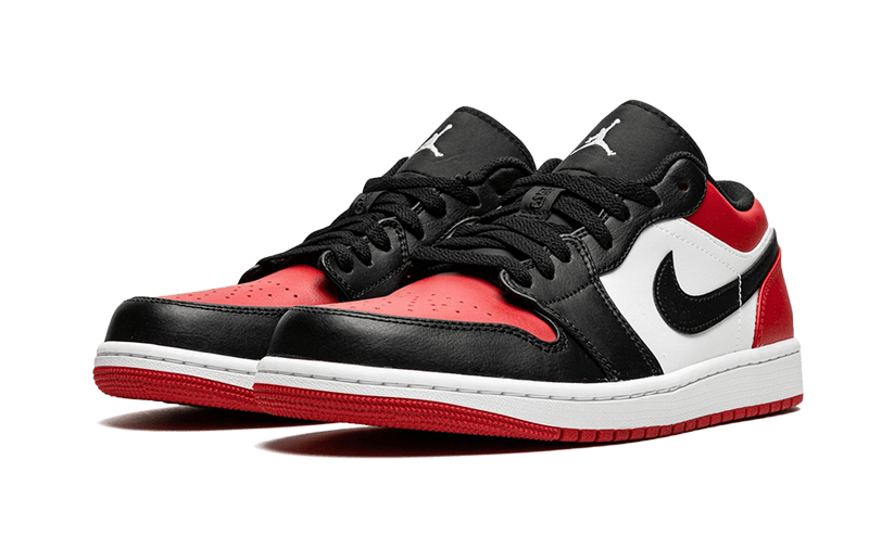 AIR JORDAN 1 LOW BRED TOE (553558-612) - Rdrop