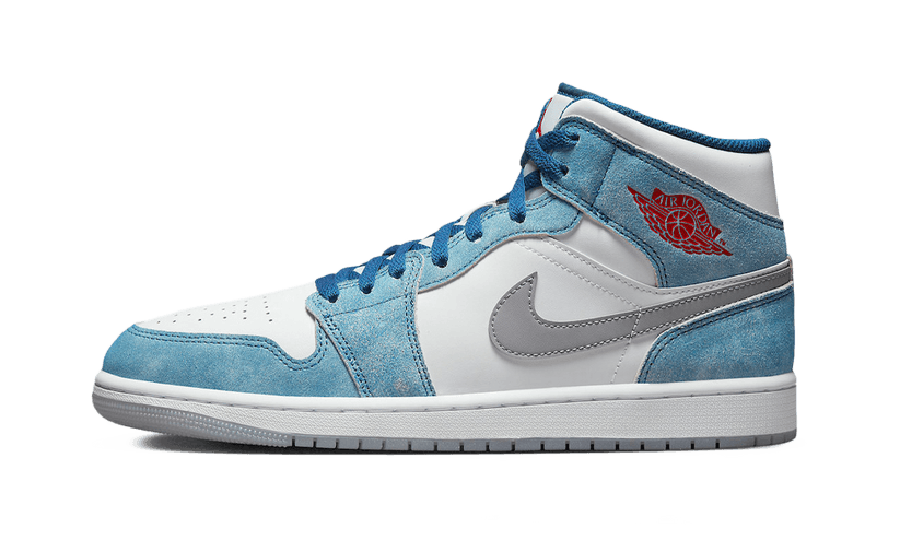 AIR JORDAN 1 MID FRENCH BLUE LIGHT STEEL (DR6235-401) - Rdrop