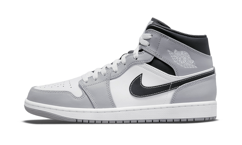 AIR JORDAN 1 MID LIGHT SMOKE GREY ANTHRACITE (554724-078) - Rdrop