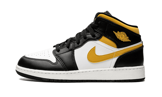 AIR JORDAN 1 MID POLLEN BLACK (554725-177) - Rdrop