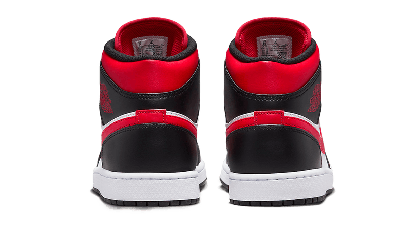 AIR JORDAN 1 MID WHITE BLACK RED FIRE RED (554725-079) - Rdrop