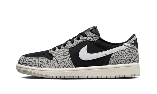 AIR JORDAN 1 RETRO LOW OG BLACK CEMENT (CZ0790-001) - Rdrop