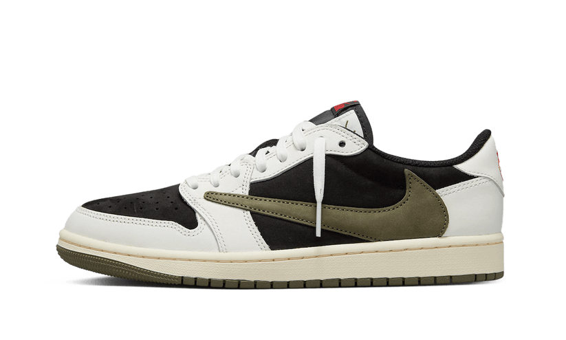 AIR JORDAN 1 RETRO LOW OG SP TRAVIS SCOTT MEDIUM OLIVE (DZ4137-106) - Rdrop