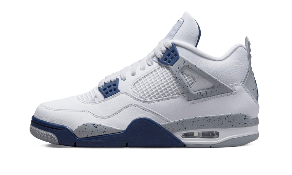 AIR JORDAN 4 RETRO MIDNIGHT NAVY (408452-140) - Rdrop