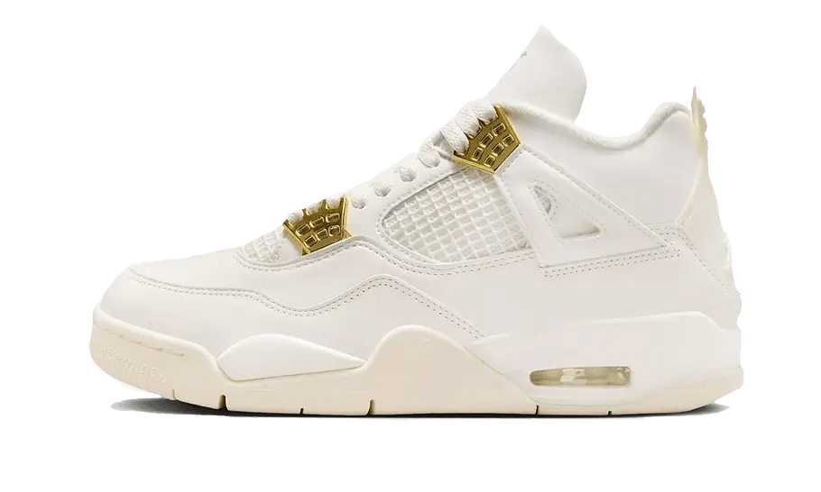 AIR JORDAN 4 SAIL METALLIC GOLD (AQ9129-170) - Rdrop