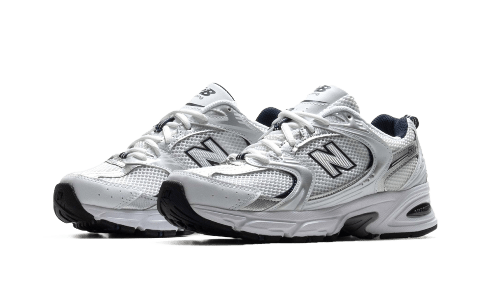 NEW BALANCE 530 WHITE SILVER NAVY (MR530SG) - Rdrop