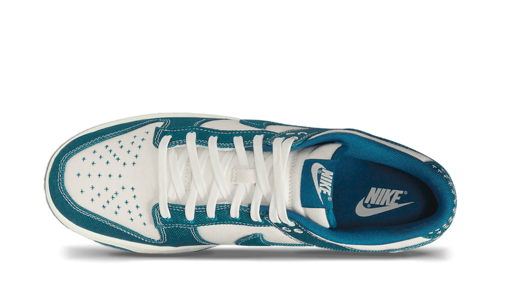 NIKE DUNK LOW RETRO INDUSTRIAL BLUE SASHIKO (DV0834-101) - Rdrop