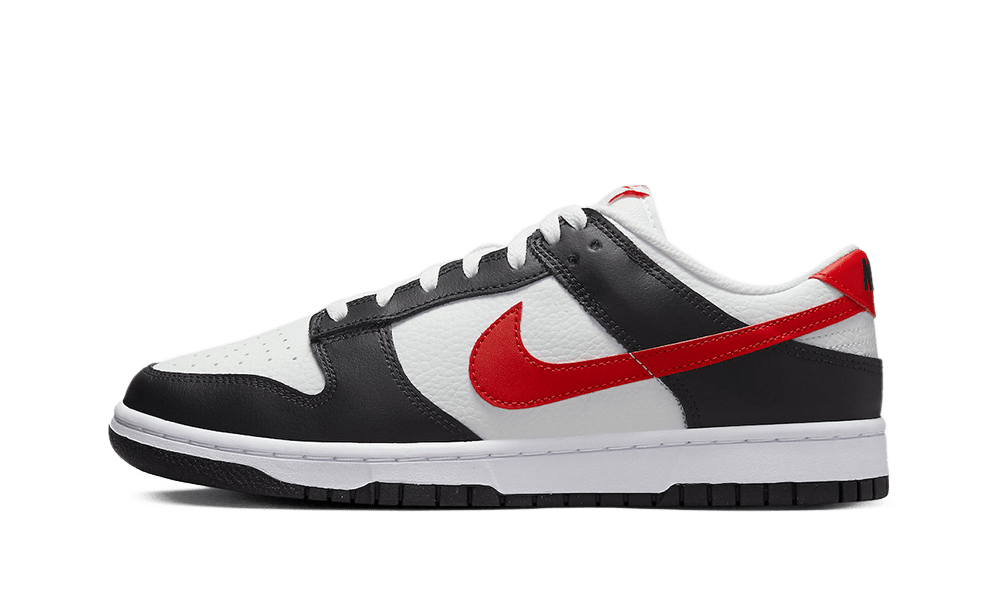 NIKE DUNK LOW RETRO RED SWOOSH PANDA (FB3354-001) - Rdrop