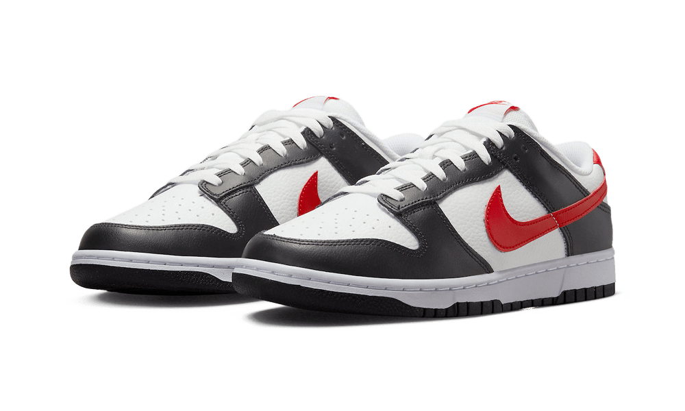 NIKE DUNK LOW RETRO RED SWOOSH PANDA (FB3354-001) - Rdrop